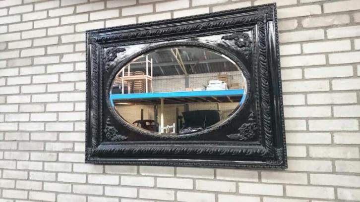 Ovale geslepen spiegel