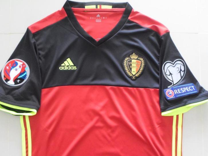België thuis en uit shirt EK 2016