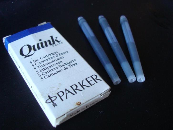 Parker Quink inktpatronen 3 stuks
