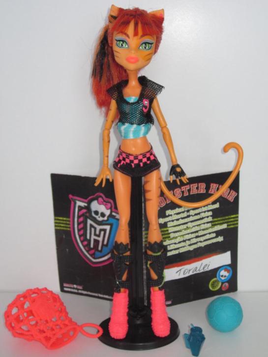 Monster High Ghoul Sports Toralei.