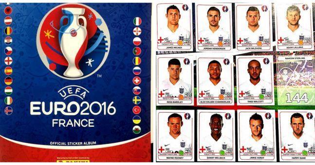 panini Euro 2016 Stickers maak je boek compleet.