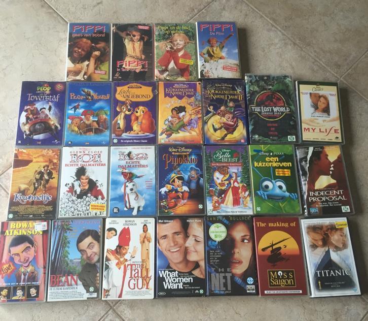 25 VHS videobanden oa Disney