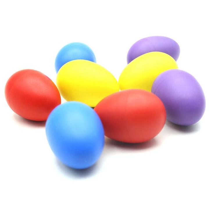 Egg shaker - diverse kleuren/geluiden - per stuk