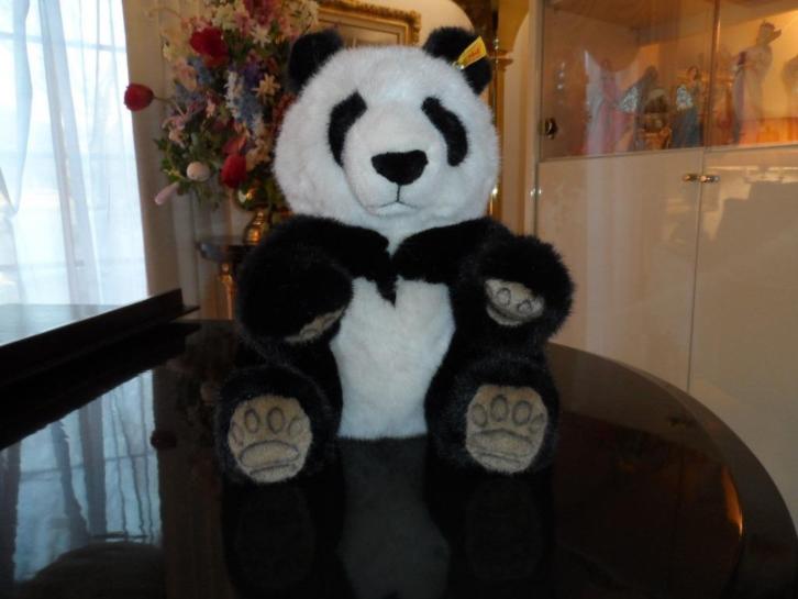 Echt mooie kwaliteitsbeer van steiff, nieuw, original panda