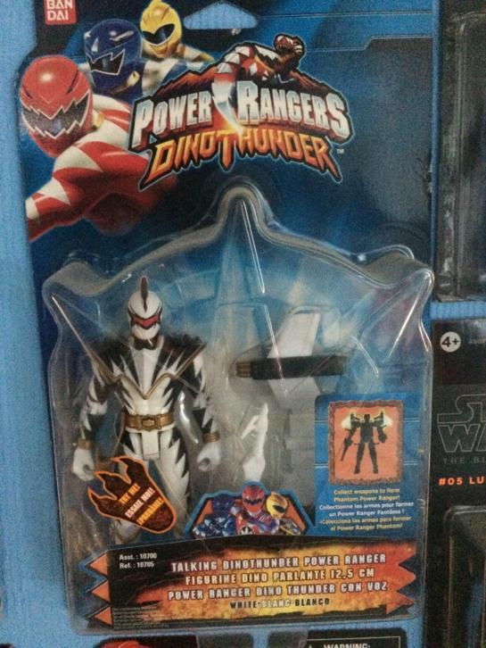 Power Rangers dino thunder white ranger