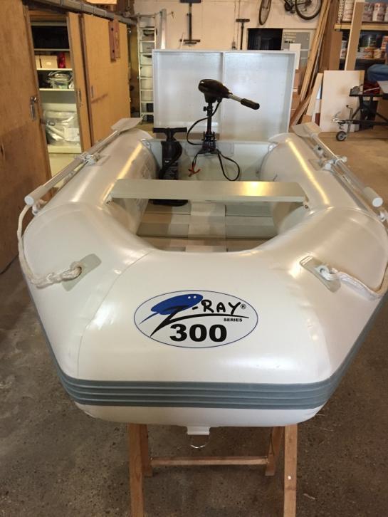 Rubberboot Z-ray 300 met elektromotor