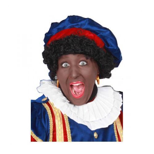 Zwarte Piet pruik voor volwassenen - Zwarte pieten pruiken