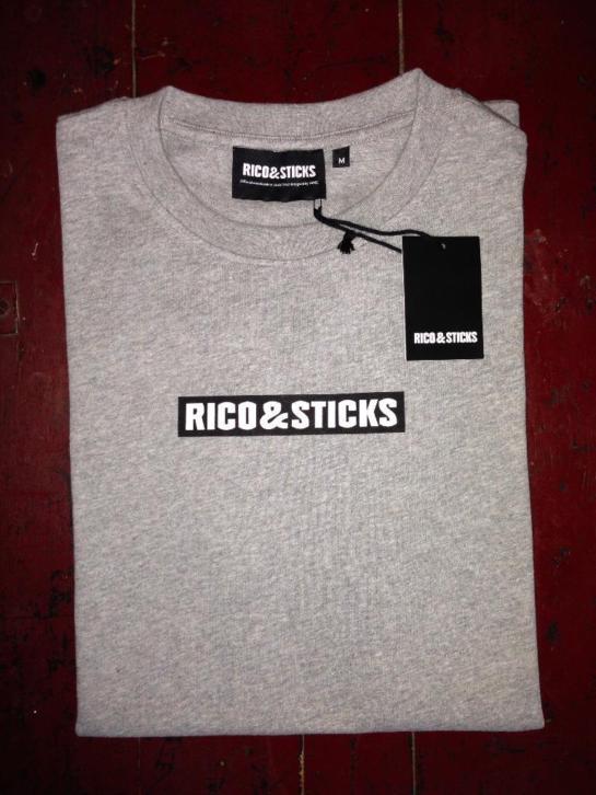 Rico Sticks Opgezwolle TOPNOTCH T-shirt maat M