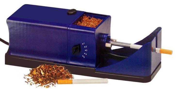 Automatische sigarettenvuller (blauw)