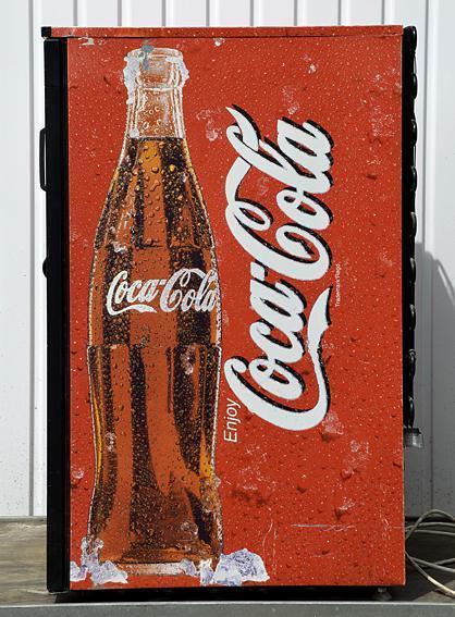 Coca Cola koelkast defect