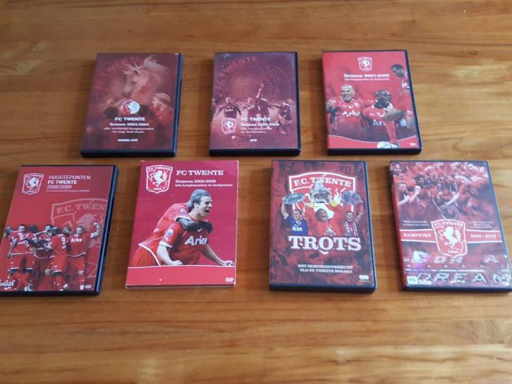 FC Twente DVD verschillende seizoenen