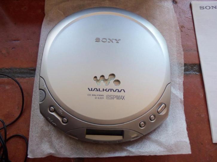 Sony D-E221 Discman CD Walkman compleet als nieuw