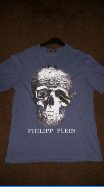 PP Philipp Plein t-shirts doodskop, nieuw!