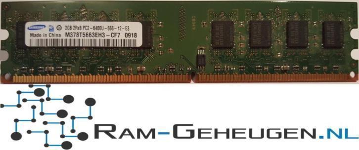 2GB DDR2 800MHZ ( PC2-6400U) Samsung geheugen