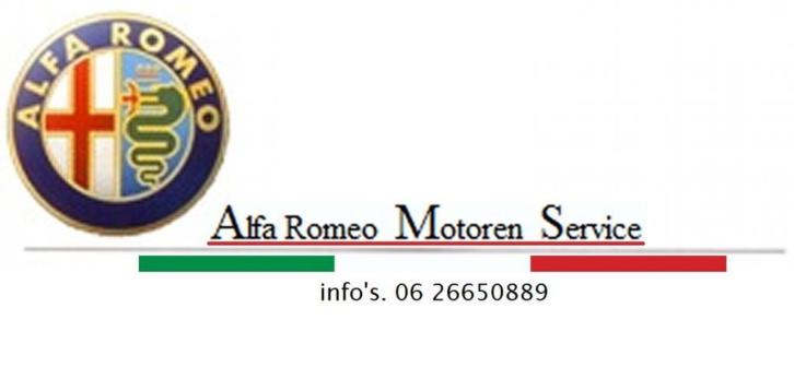 Alfa Romeo motoren revisie goedkoper dan gebruikte motor