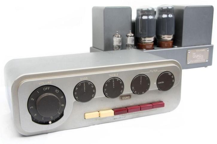 Quad 22 II set gerestaureerd door Vintage Audio Repair