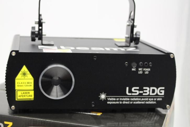 Beamz LS-3DG 3D laser *nieuw* -Used Products Vlaardingen
