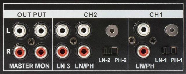 Mixer 2-Kanaals met USB MP3 STM-2300