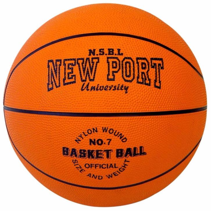 Rubber basketbal New Port official nr. 7 - basketballen bal