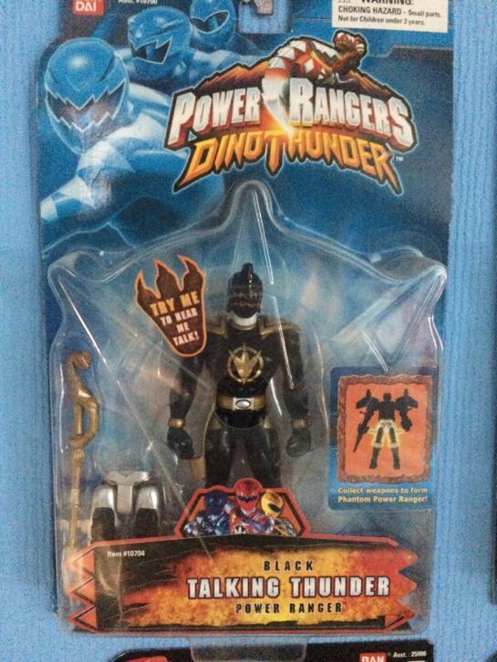 Power Rangers Dino Thunder figures