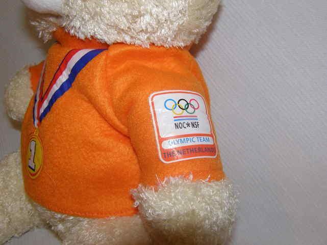 Robijn beer mascotte olympisch team (G16 415) N