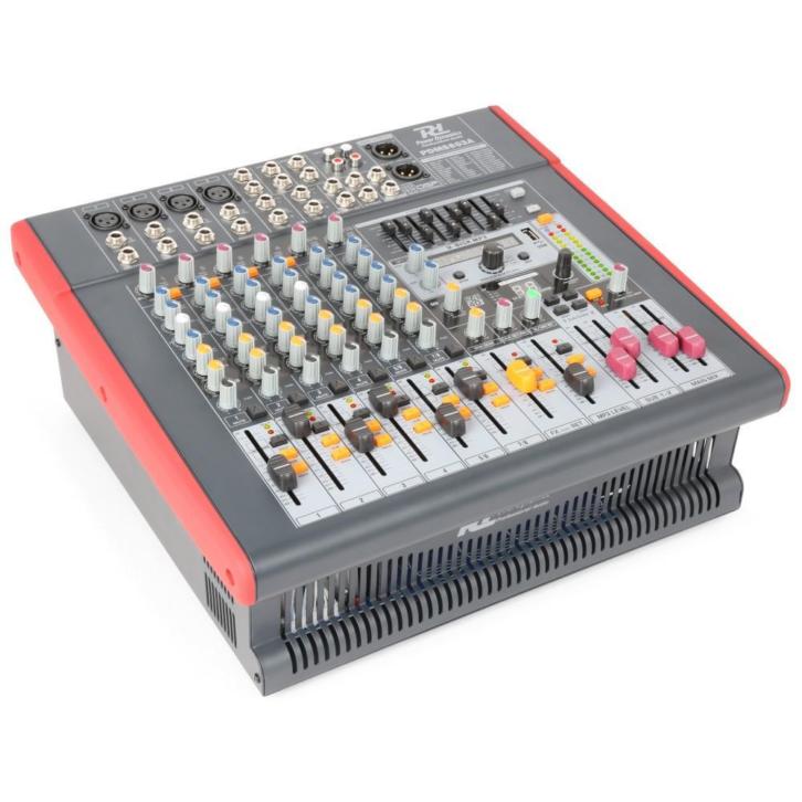 Power Dynamics PDM-S803A Mixer Versterker 8-Kanaals DSP/MP3-