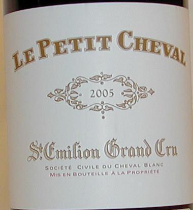 *ACTIE* Petit Cheval Blanc St. Emilion 2005
