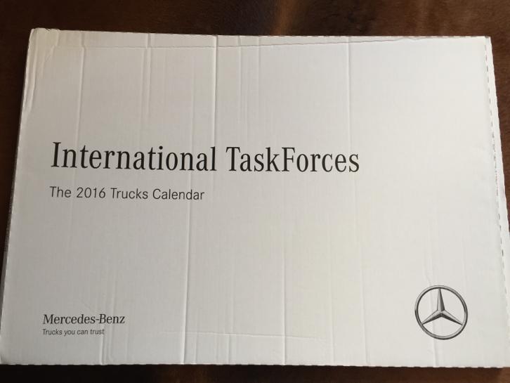 Nieuwe Mercedes-Benz truckkalender 2016