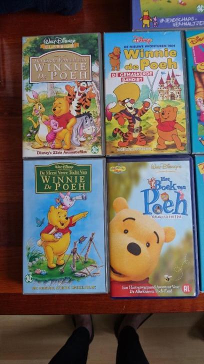 disney winnie de poeh pooh 10 VHS video banden