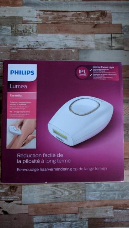 Philips Essential IPL ontharingsapparaat / ontharing. NIEUW!