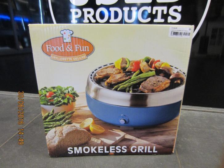 Food&Fun Smokeless Grill - nieuw in doos