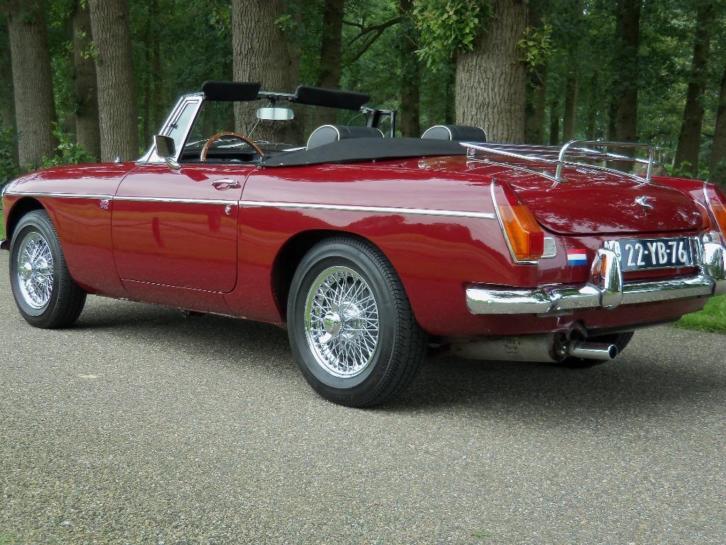 Exclusieve Oldtimer MGB Cabrio met alle denkbare mg b opties Jodoigne