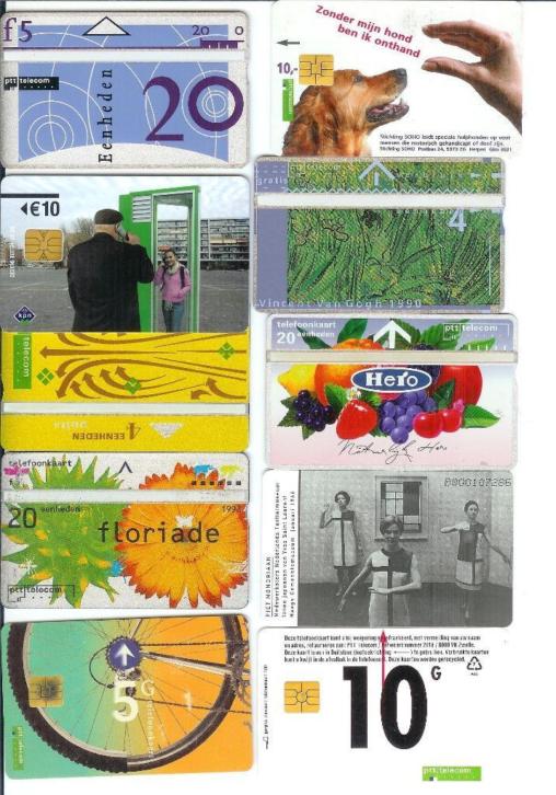 telefoonkaarten Nederland en buitenland