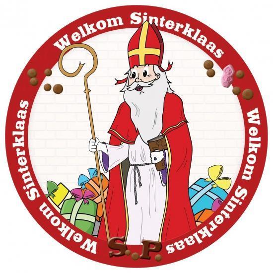 Onderzetters Sinterklaas - Sinterklaas versiering