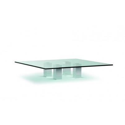 Van Beek Design glazen salontafel