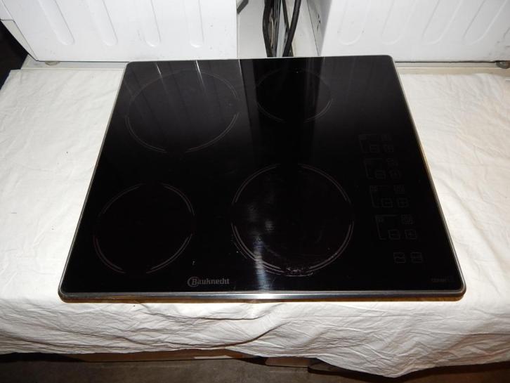 Keramische kookplaat bauknecht, 58 cm x 51 cm, 6 mnd garanti