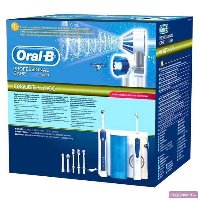 Oral-B Professional Care 3000 + Oxyjet Monddouche | 109,85