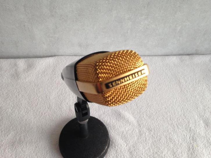 Sennheiser MD421-N1 vintage gouden microfoon