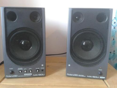 Roland Studio Monitor Speakers, type MA-150U (uniek)