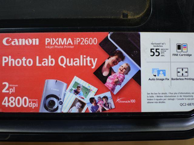 Canon Pixma iP2600 printer