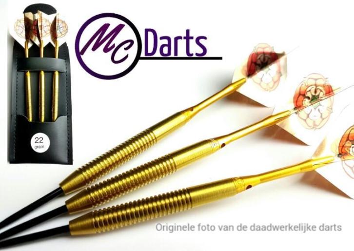 Mcdarts gold 90% tungsten darts 22 gram