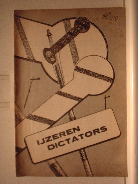 Zeer oud AO boekje 219 Spoorwegen - IJzeren dictators 1948