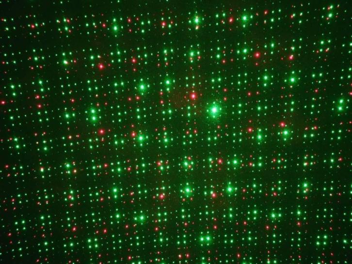 Lasershow Rood en Groen, Stage Light Projector nieuw in doos