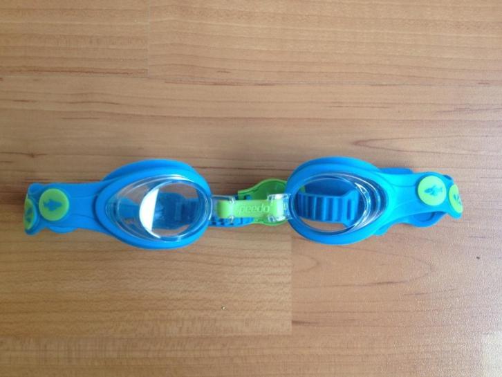 zwembril speedo mont martre, verstelbaar, blauw/groen, kind