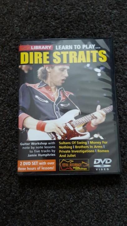 learn to play Dire Straits 2dvd set NIEUW
