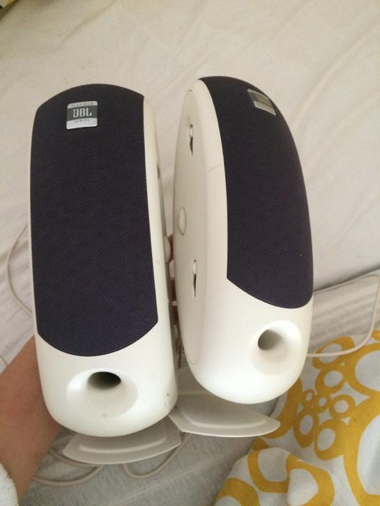 JVC speakers met standaard