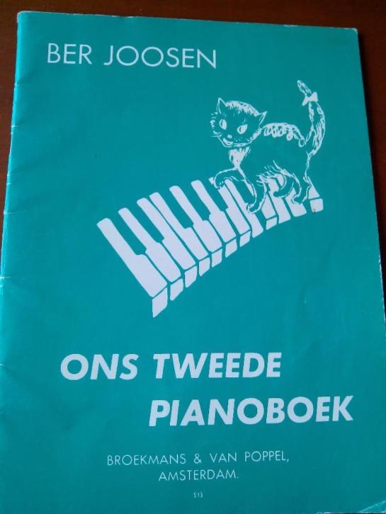"Ber Joosen - Ons tweede pianoboek ( overige U ) Broekmans