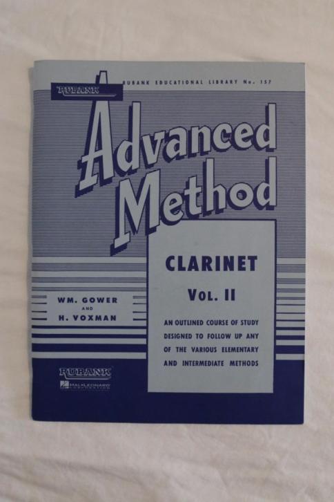 Klarinet, Advanced Method, vol.2