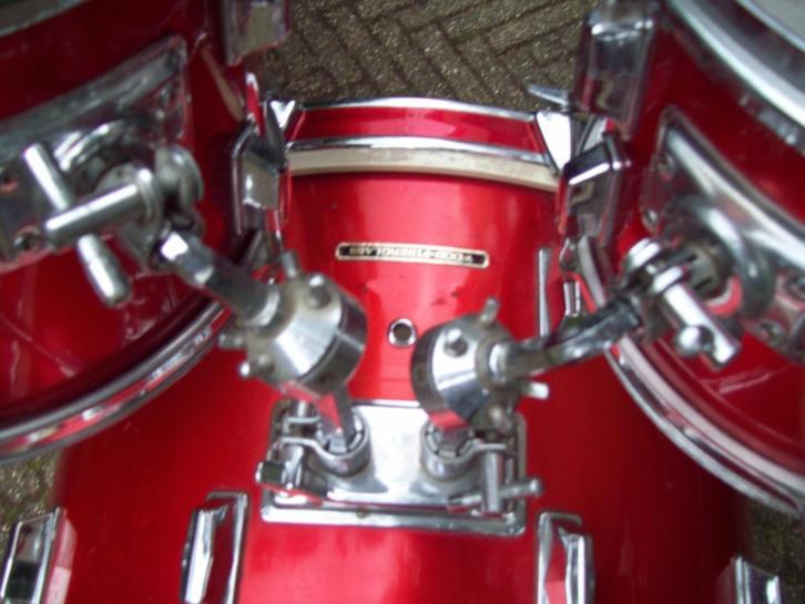 Pearl vintage drumstel Wood-Fiberglass
