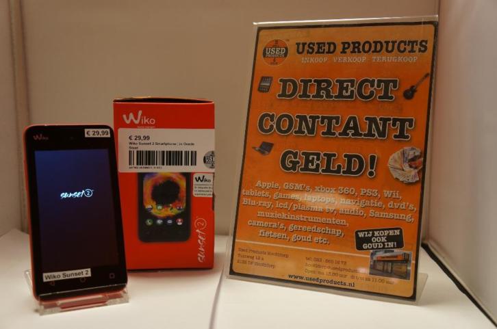 Wiko Sunset 2 Smartphone | A-Grade | Met garantie